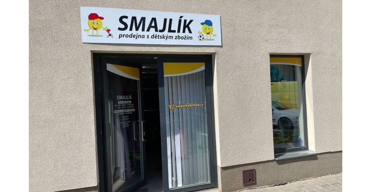prodejna Smajlik dětské oblečení nové a bazarové e-shop